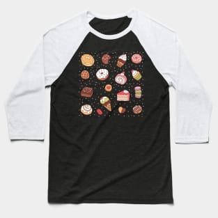 Cute sweet desserts Baseball T-Shirt